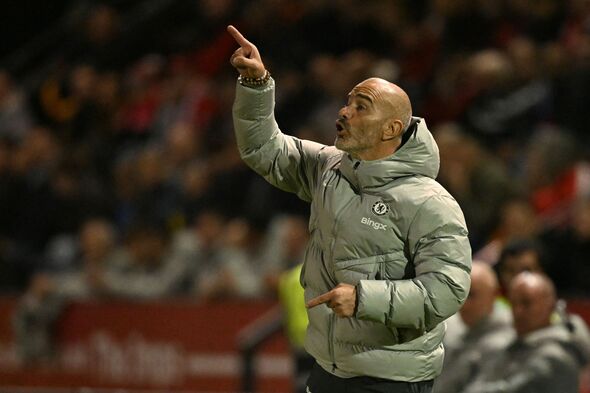 Enzo Maresca getting annoyed
