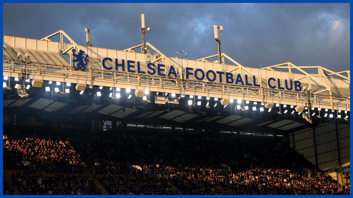 A view of Stamford Bridge.