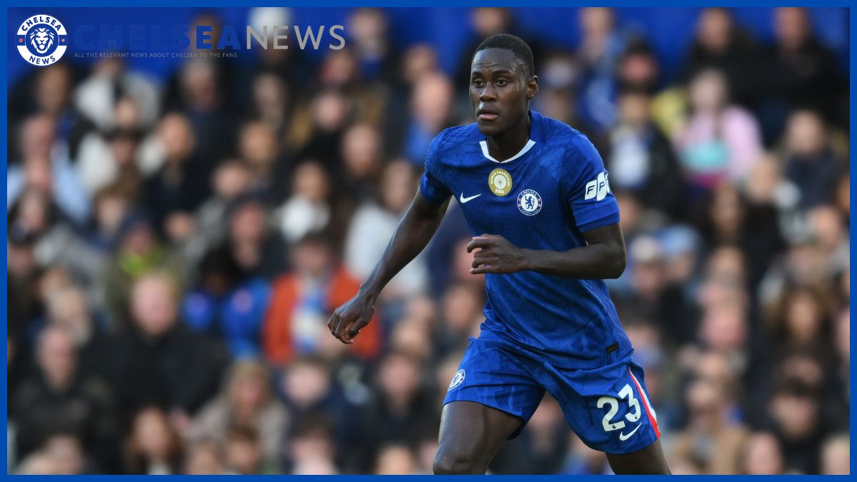 Trevoh Chalobah playing for Chelsea.